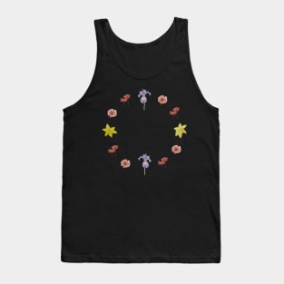 Flowers circle Tank Top